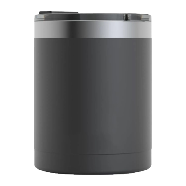 RTIC 12 ounce ringed stainless steel lowball tumbler. Individually boxed.... from ASI 74601 Calico