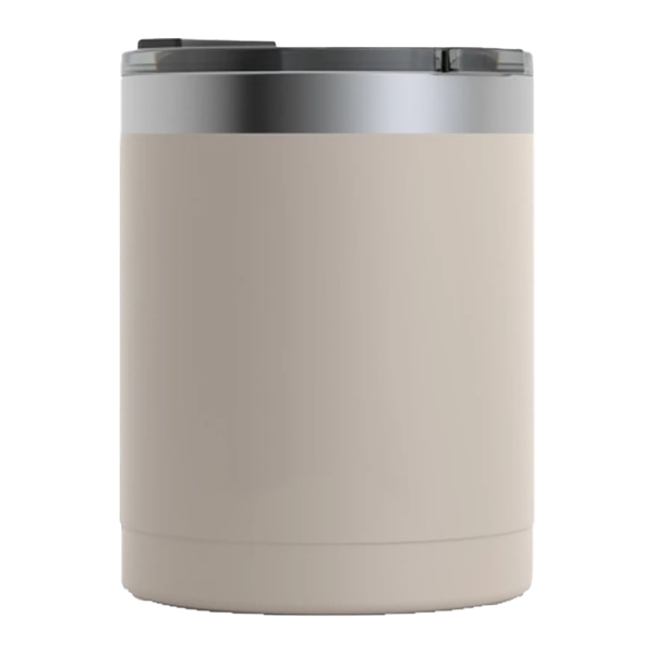 RTIC 12 ounce ringed stainless steel lowball tumbler. Individually boxed.... from ASI 74601 Calico