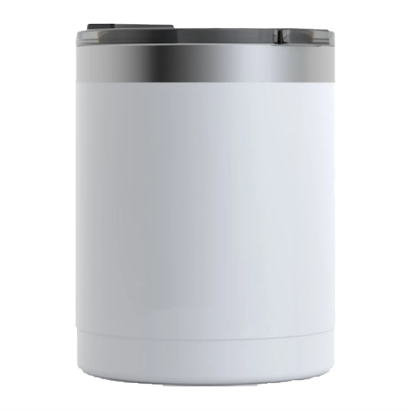 RTIC 12 ounce ringed stainless steel lowball tumbler. Individually boxed.... from ASI 74601 Calico