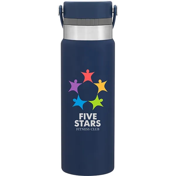 25 oz double wall 18/8 stainless steel thermal bottle with copper... from ASI 51197 ETS Express, LLC