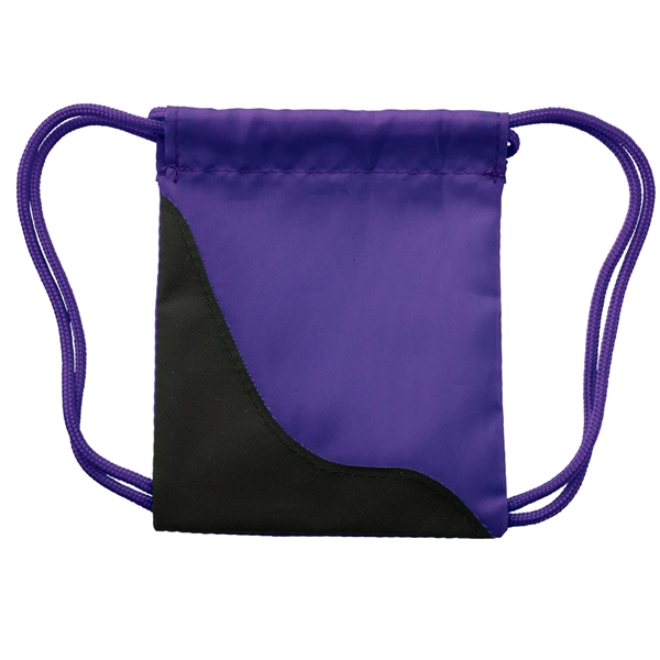 Mini drawstring backpack first aid kit contains latex free bandages, BZK... from ASI 52840 Evans Manufacturing