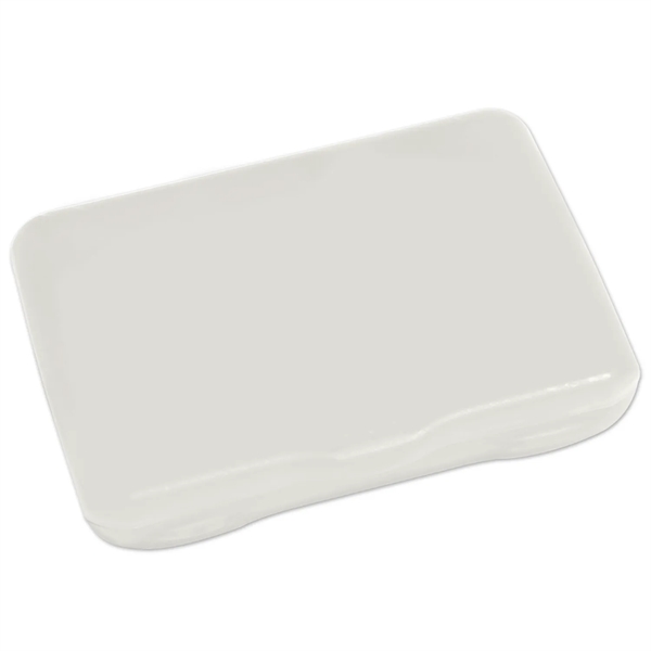 First aid kit with 4 latex free bandages, 3 hand sanitizer... from ASI 52840 Evans Manufacturing