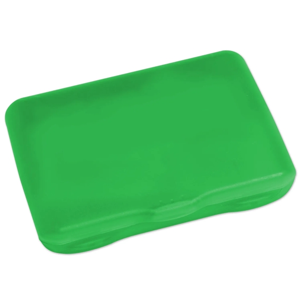 First aid kit with 4 latex free bandages, 3 hand sanitizer... from ASI 52840 Evans Manufacturing