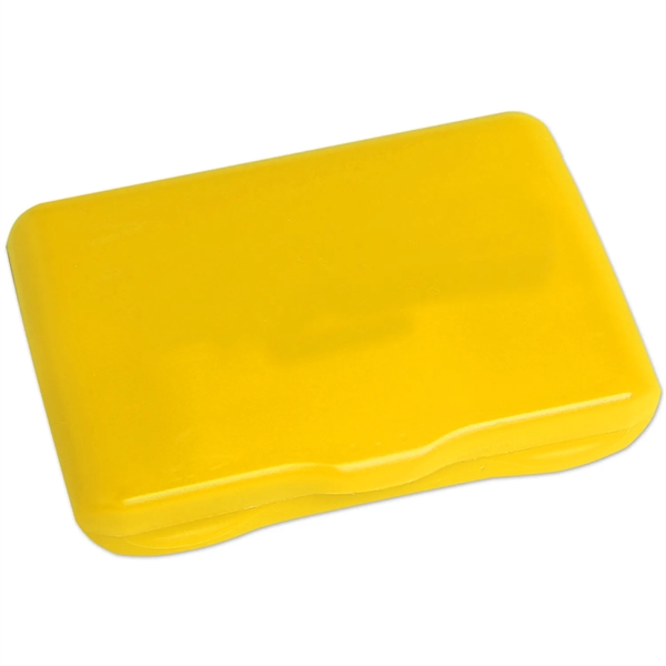 First aid kit with 4 latex free bandages, 3 hand sanitizer... from ASI 52840 Evans Manufacturing