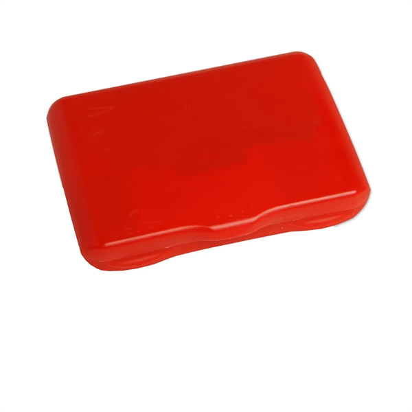 First Aid Kit holds latex-free bandages, adhesive pad, antiseptic towelettes, first... from ASI 52840 Evans Manufacturing