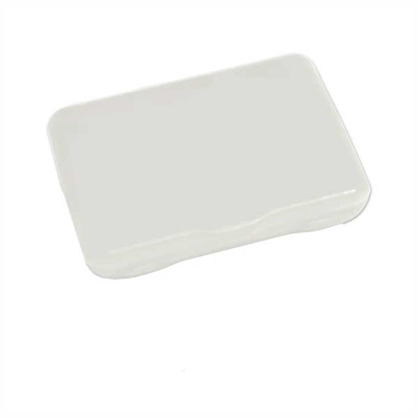 First Aid Kit holds latex-free bandages, adhesive pad, antiseptic towelettes, first... from ASI 52840 Evans Manufacturing