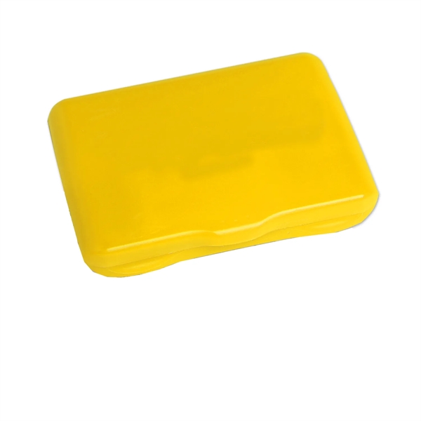 First Aid Kit holds latex-free bandages, adhesive pad, antiseptic towelettes, first... from ASI 52840 Evans Manufacturing