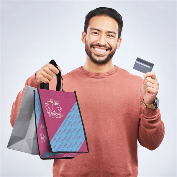 Low minimums on completely customizable tote bags!  Choose your trim... from ASI 91411 Toddy Gear