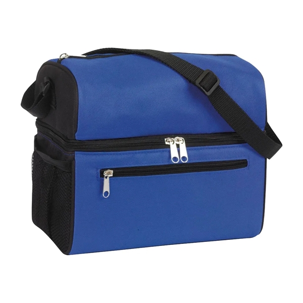 Six can cooler lunch bag with adjustable shoulder strap.... from ASI 31517 Admart Products / Admart Line