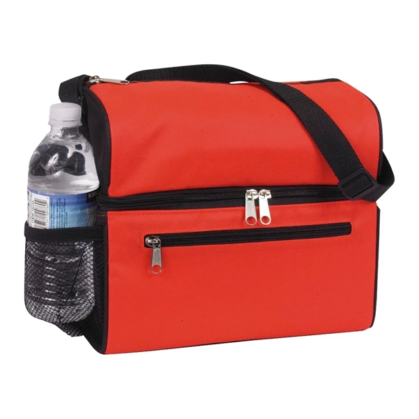 Six can cooler lunch bag with adjustable shoulder strap.... from ASI 31517 Admart Products / Admart Line