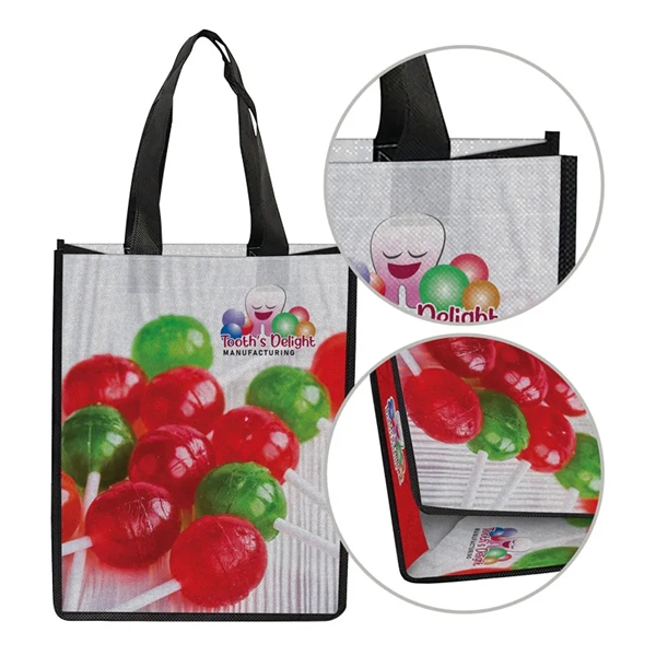 Low minimums on completely customizable tote bags!  Choose your trim... from ASI 91411 Toddy Gear