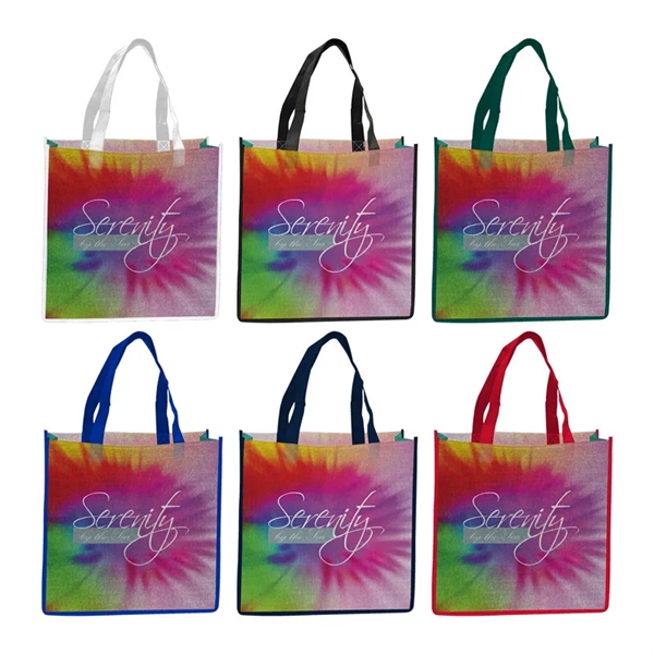 Low minimums on completely customizable tote bags!  Choose your trim... from ASI 91411 Toddy Gear