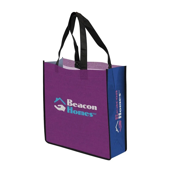 Low minimums on completely customizable tote bags!  Choose your trim... from ASI 91411 Toddy Gear