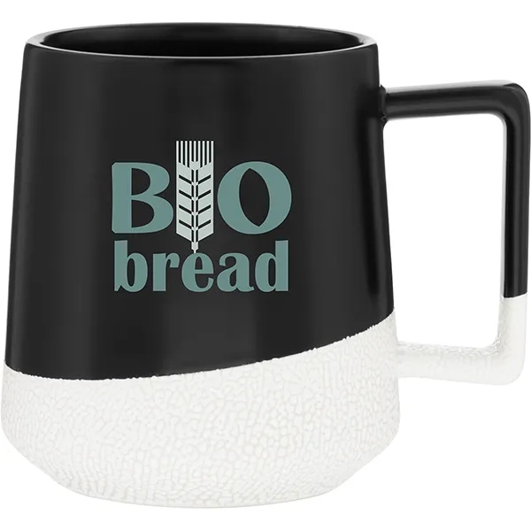 17 oz ceramic mug with matte colored exterior, matte colored interior,... from ASI 51197 ETS Express, LLC