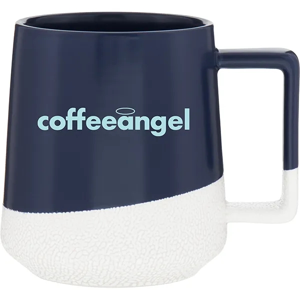 17 oz ceramic mug with matte colored exterior, matte colored interior,... from ASI 51197 ETS Express, LLC