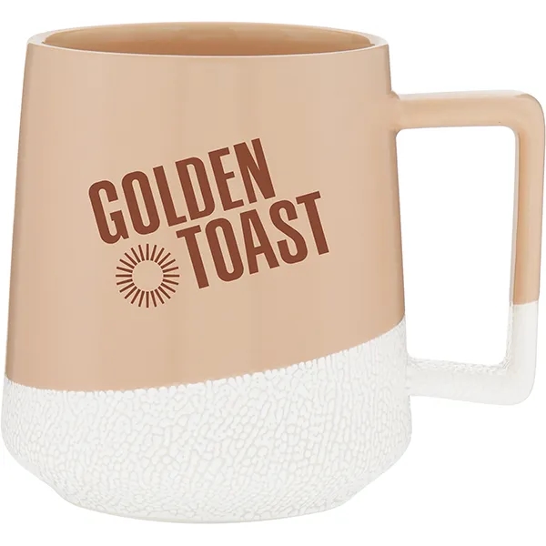 17 oz ceramic mug with matte colored exterior, matte colored interior,... from ASI 51197 ETS Express, LLC