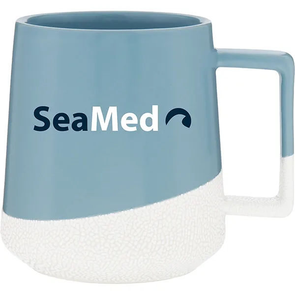 17 oz ceramic mug with matte colored exterior, matte colored interior,... from ASI 51197 ETS Express, LLC