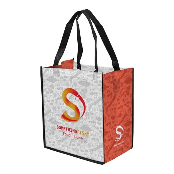 Low minimums on completely customizable tote bags!  Choose your trim... from ASI 91411 Toddy Gear