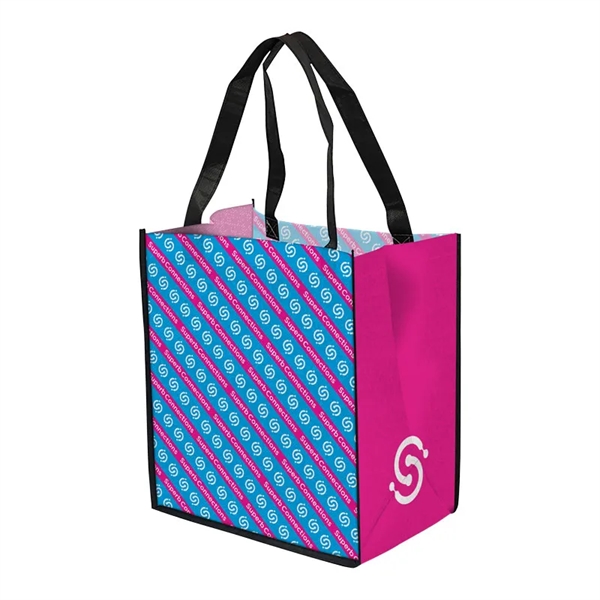 Low minimums on completely customizable tote bags!  Choose your trim... from ASI 91411 Toddy Gear