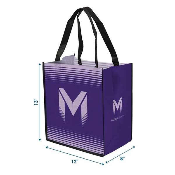 Low minimums on completely customizable tote bags!  Choose your trim... from ASI 91411 Toddy Gear