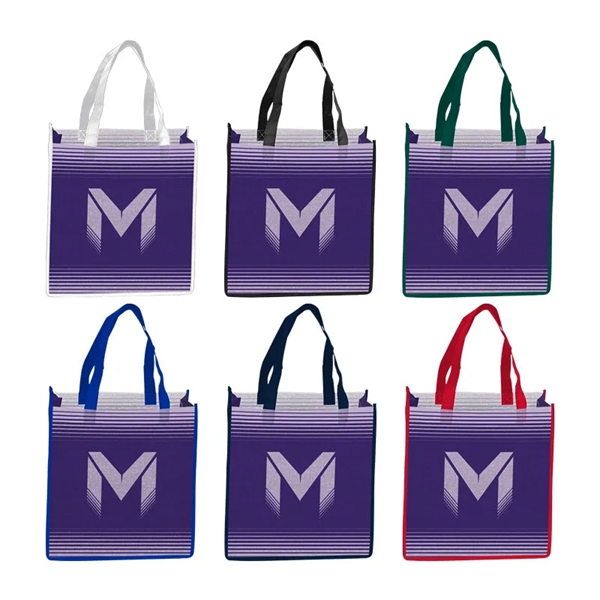 Low minimums on completely customizable tote bags!  Choose your trim... from ASI 91411 Toddy Gear