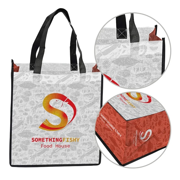 Low minimums on completely customizable tote bags!  Choose your trim... from ASI 91411 Toddy Gear