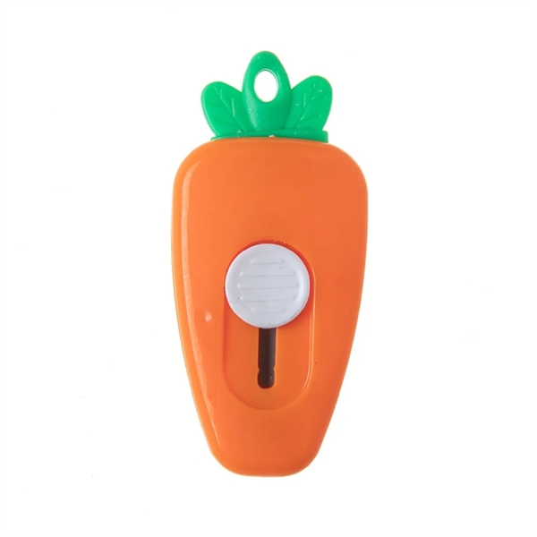 Carrot style paper cutter utility knife plus 1C1P silkscreen imprint plus... from ASI 37218 Athena Promo (tm)