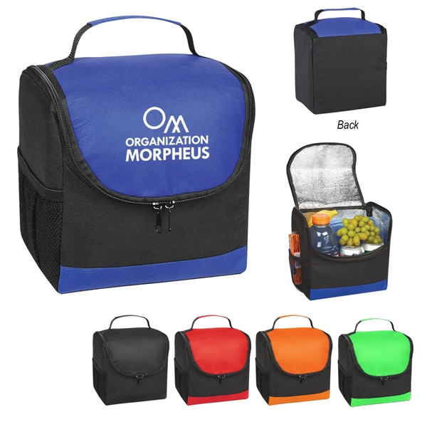 Water-resistant lunch bag with mesh pocket... from ASI 61125 Hit Promotional Products / Hit®