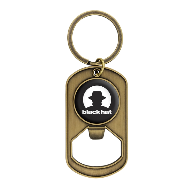 3.25" x 1.25" die struck alloy dog tag style keychains with... from ASI 52263 EMT / EMT