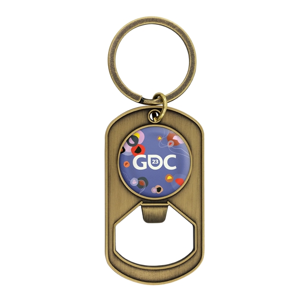 3.25" x 1.25" die struck alloy dog tag style keychains with... from ASI 52263 EMT / EMT