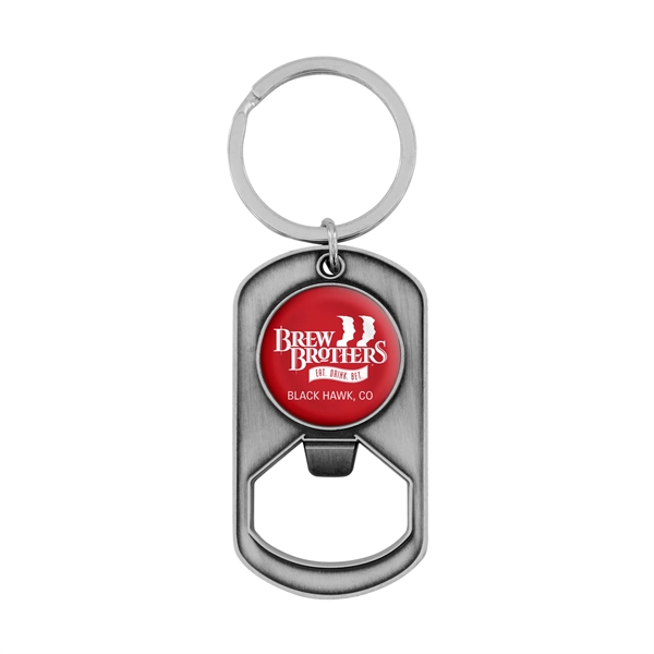 3.25" x 1.25" die struck alloy dog tag style keychains with... from ASI 52263 EMT / EMT