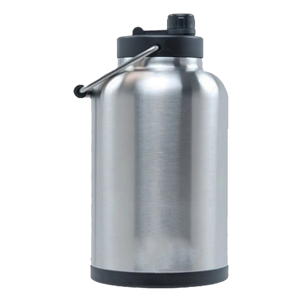RTIC one gallon insulated stainless steel jug with spill-proof lid, wide... from ASI 74601 Calico