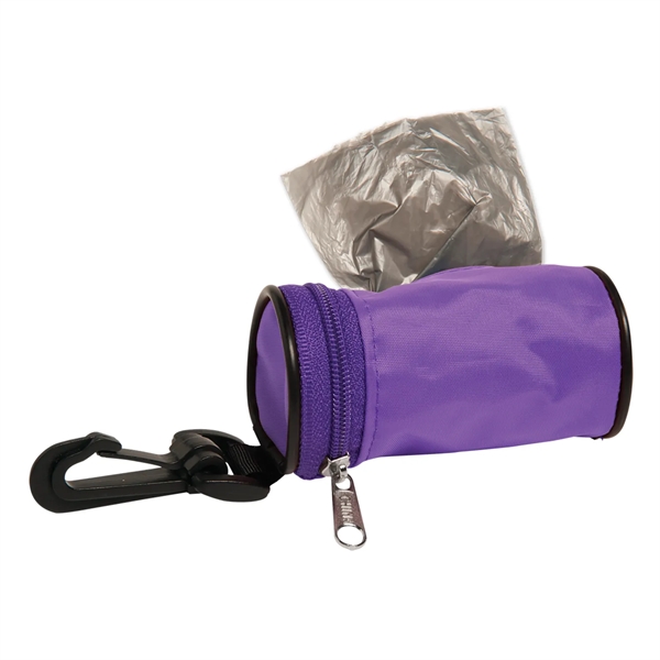 Dirty diaper bag dispenser that attaches to any diaper bag.... from ASI 52840 Evans Manufacturing