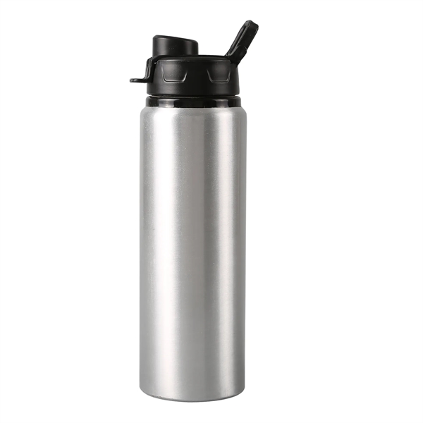 25 oz. Aluminum water bottle with gloss finish, screw-on lid and... from ASI 52840 Evans Manufacturing