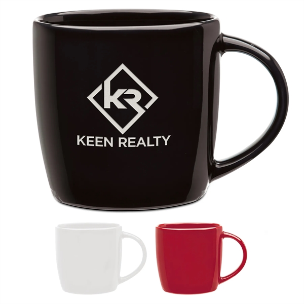20 oz. ceramic mug with a large handle that comes in... from ASI 71920 Moderne Glass Company Inc / Glass America®