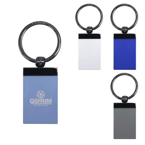 Findlay velvet touch key ring with a split ring attachment for... from ASI 61125 Hit Promotional Products / Hit®