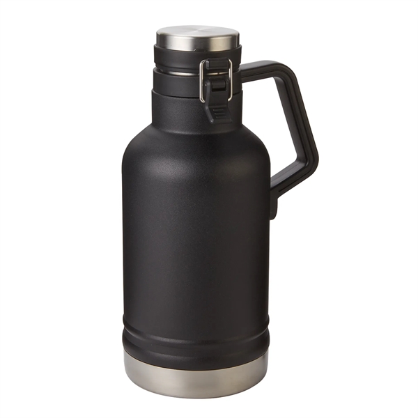 64 oz. stainless steel insulated growler with double wall vacuum insulation,... from ASI 52840 Evans Manufacturing