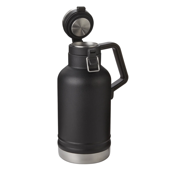 64 oz. stainless steel insulated growler with double wall vacuum insulation,... from ASI 52840 Evans Manufacturing