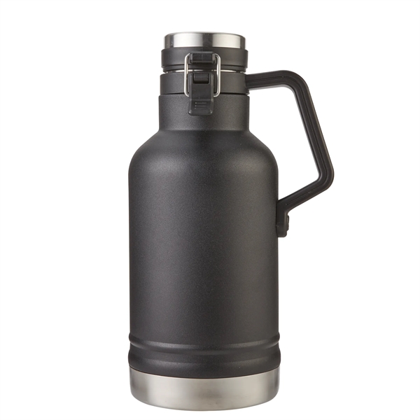 64 oz. stainless steel insulated growler with double wall vacuum insulation,... from ASI 52840 Evans Manufacturing