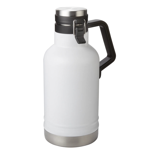 64 oz. stainless steel insulated growler with double wall vacuum insulation,... from ASI 52840 Evans Manufacturing