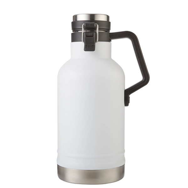 64 oz. stainless steel insulated growler with double wall vacuum insulation,... from ASI 52840 Evans Manufacturing