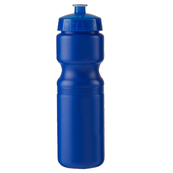 28 oz. plastic bike water bottle with wide-mouth design and a... from ASI 52840 Evans Manufacturing