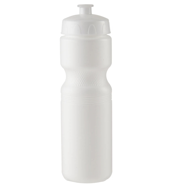 28 oz. plastic bike water bottle with wide-mouth design and a... from ASI 52840 Evans Manufacturing