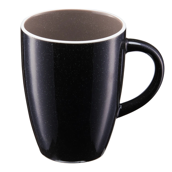 12 oz. ceramic stoneware mug with a lightly speckled design with... from ASI 52840 Evans Manufacturing