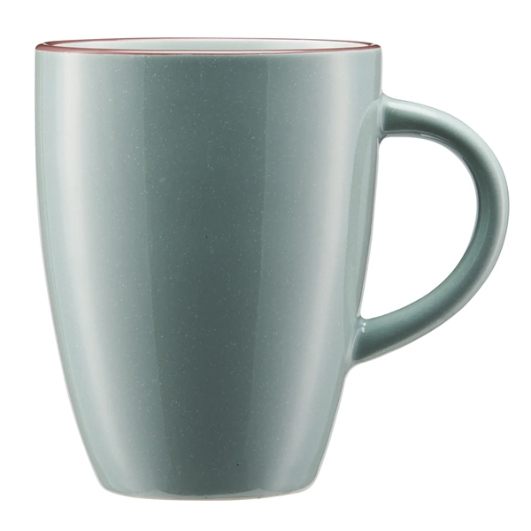 12 oz. ceramic stoneware mug with a lightly speckled design with... from ASI 52840 Evans Manufacturing