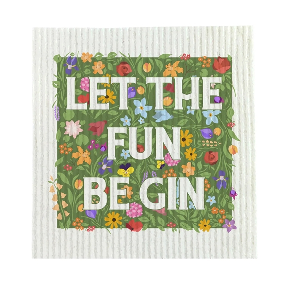 100% plant based eco friendly Swedish dishcloth with a full-color direct... from ASI 92980 WOV-IN® / Universal Strap/Wov-In Line