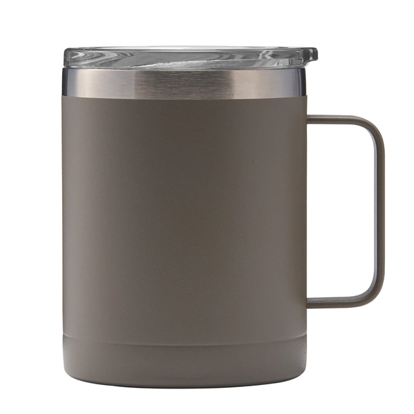 14 oz. powder coated insulated stainless steel camping mug with copper... from ASI 52840 Evans Manufacturing