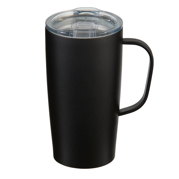 20 oz. insulated stainless steel travel mug with copper lining, double... from ASI 52840 Evans Manufacturing