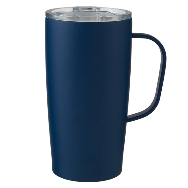 20 oz. insulated stainless steel travel mug with copper lining, double... from ASI 52840 Evans Manufacturing