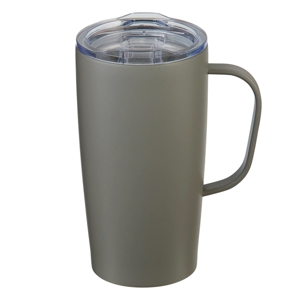 20 oz. insulated stainless steel travel mug with copper lining, double... from ASI 52840 Evans Manufacturing